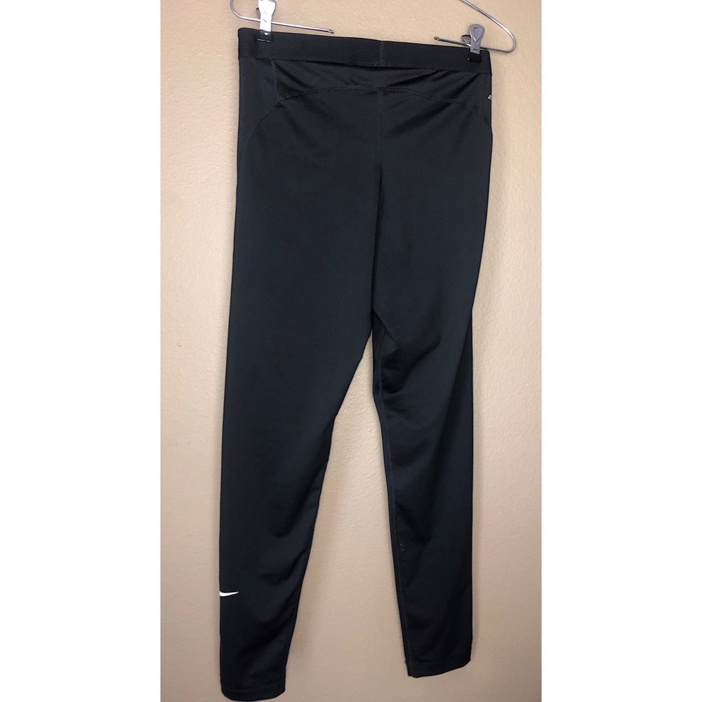 NIKE PRO | Black Dri Fit Workout Legging Pants L - Picture 3 of 8